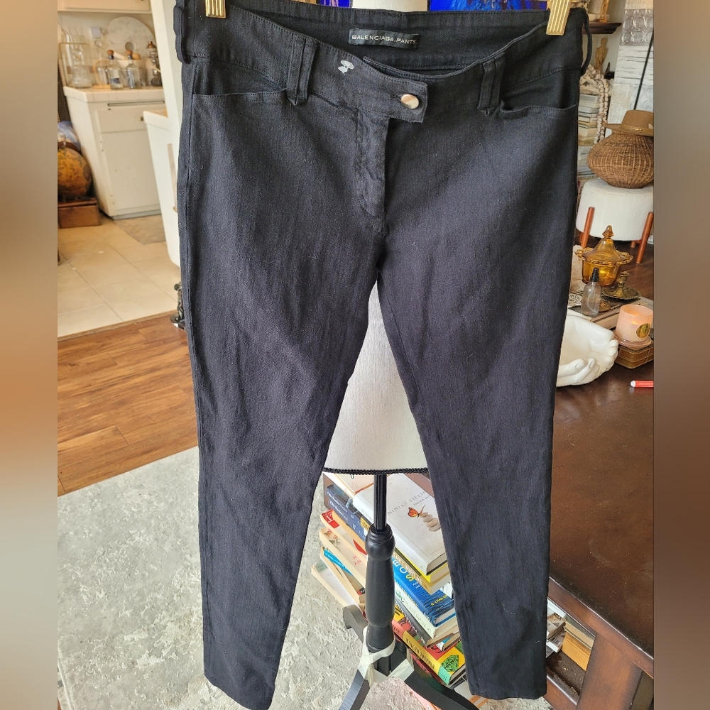 Balenciaga Women's Black Skinny Jeans